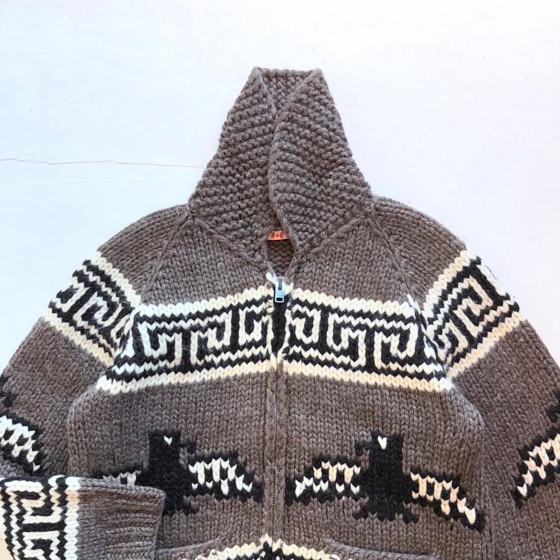 90's TUAK Handmade Cowichan sweater 상품이미지5