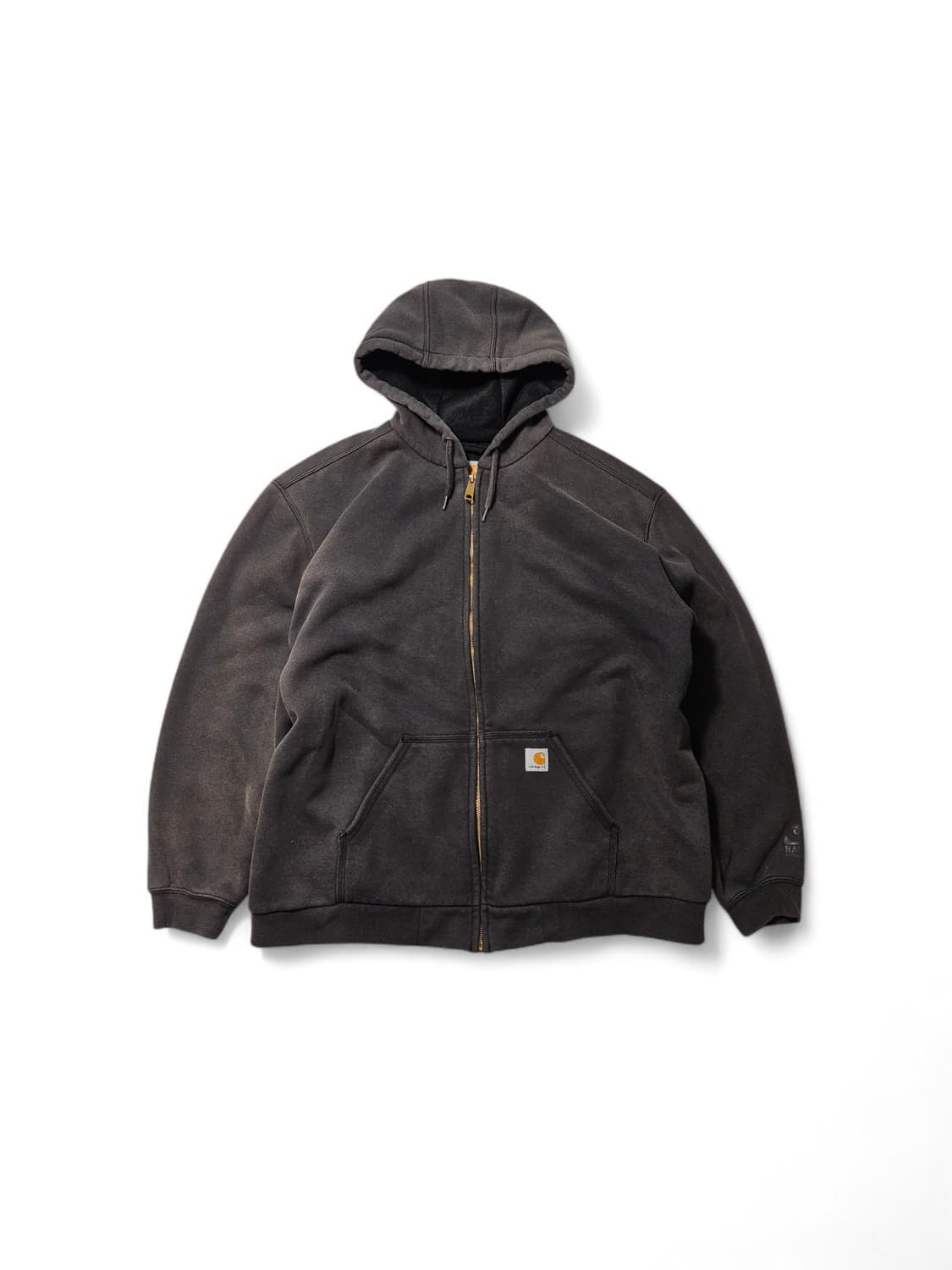 칼하트 썬페이딩 하드페이딩 써멀 와플 후드집업 XL 상품이미지1