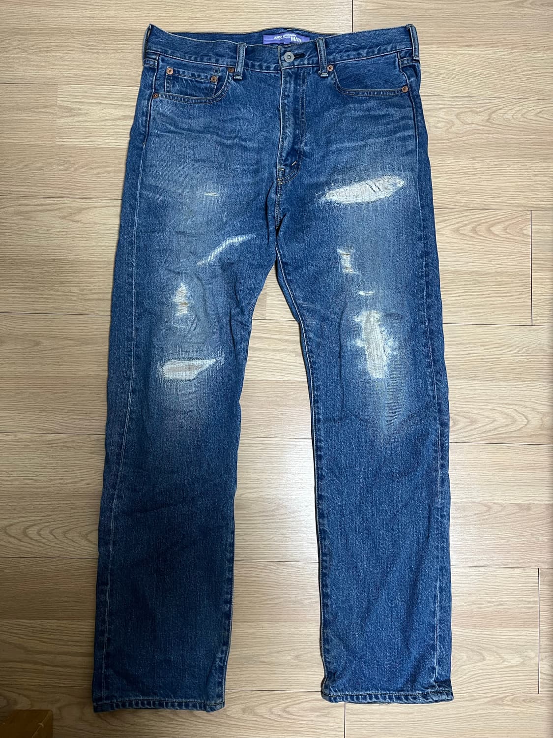 [S] 준야와타나베 AD 2019 리페어 데님 상품이미지1