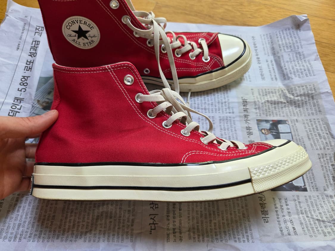 컨버스 척70 하이 에나멜레드 290 / 164944C 상품이미지4