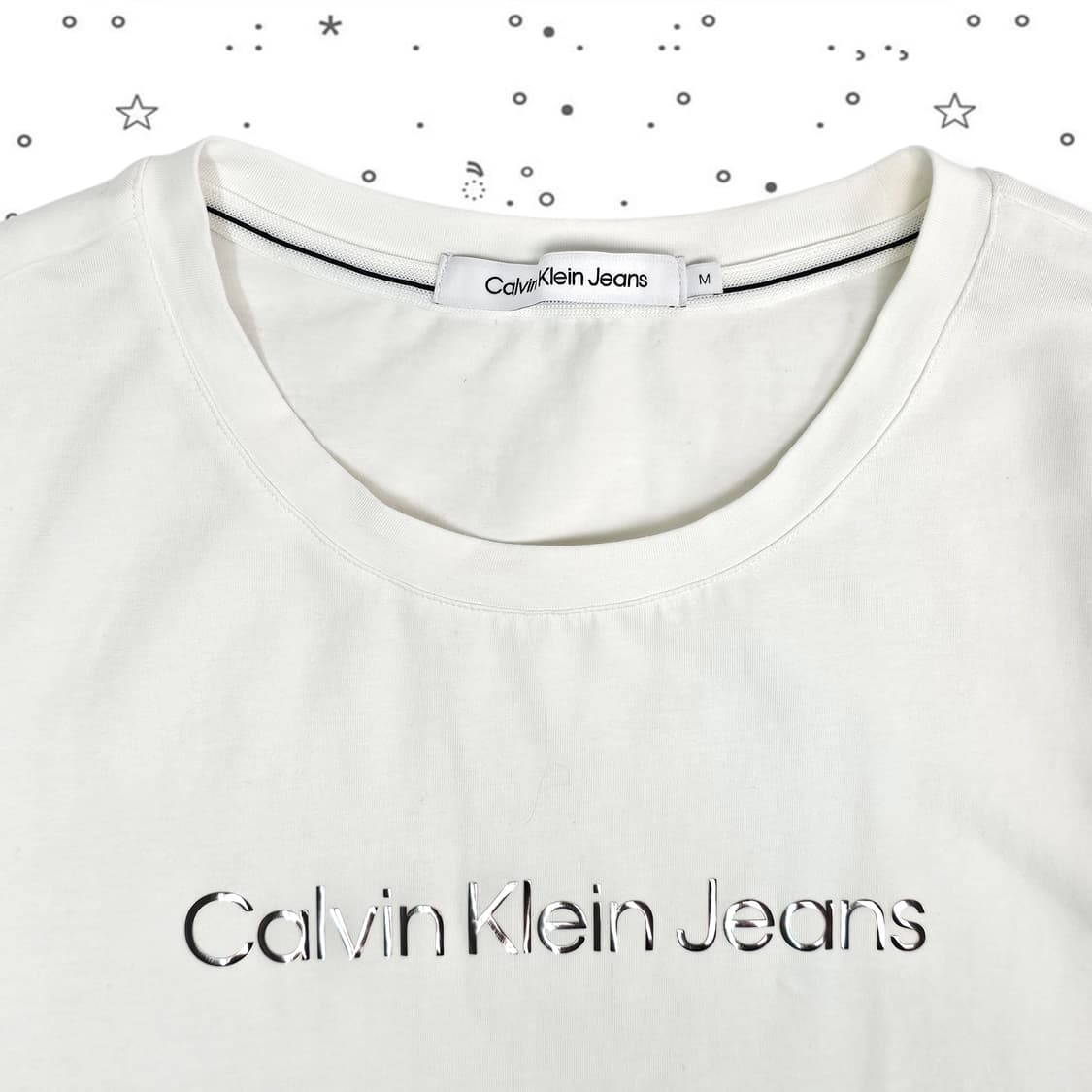 M Calvin Klein 캘빈클라인 진 슬림핏 반팔 티셔츠 상품이미지5