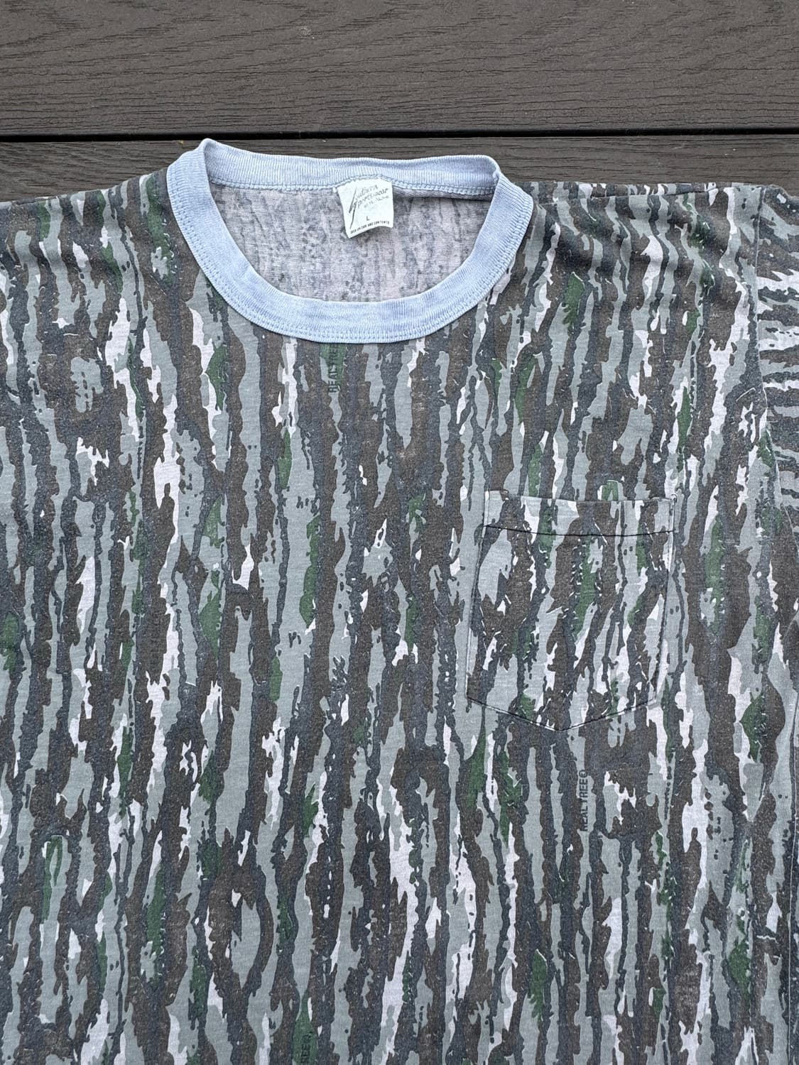 70s? 80s? Real tree camo pocket tee 상품이미지2
