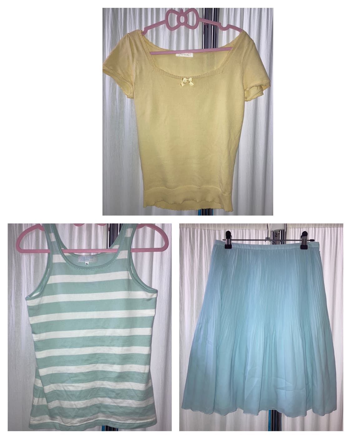 애플민트 레몬티 빈티지 코디세트 3pcs 상품이미지10