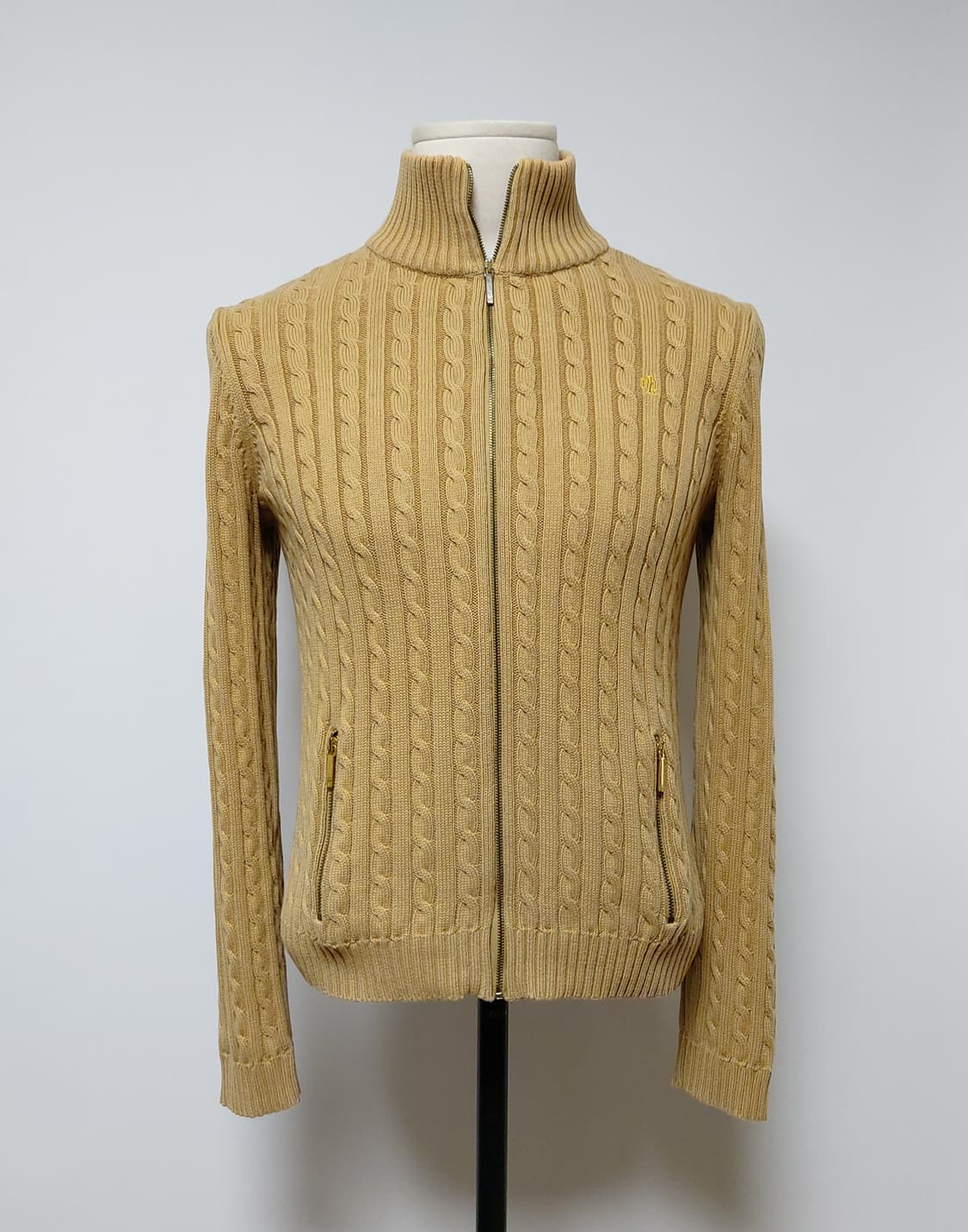 로렌 랄프로렌 케이블(꽈배기) 니트 집업 자켓(L) 상품이미지1