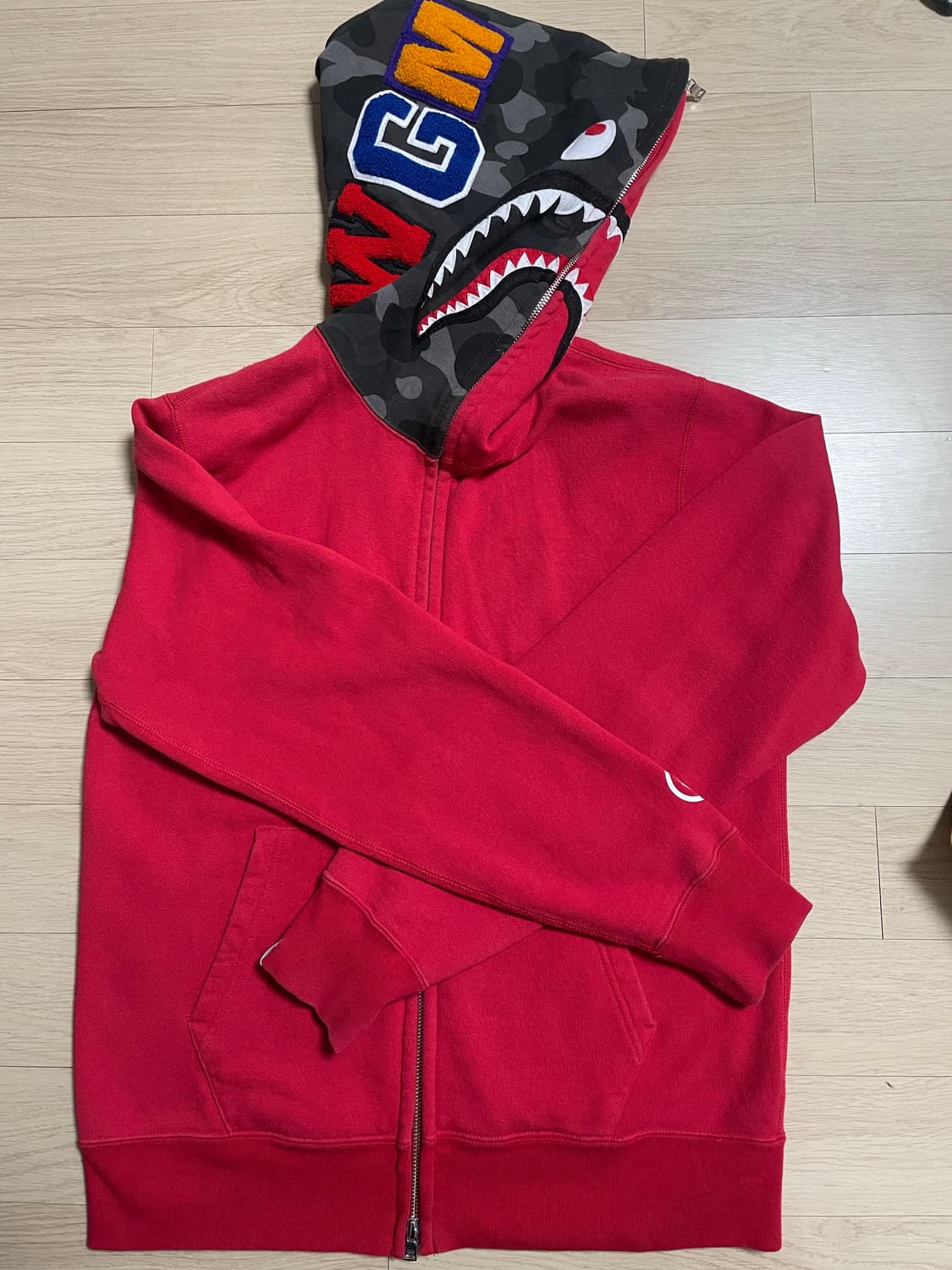 베이프 후드티 （L） 상품이미지1