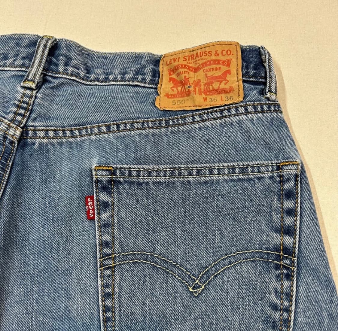 리바이스 550 청바지 상품이미지3