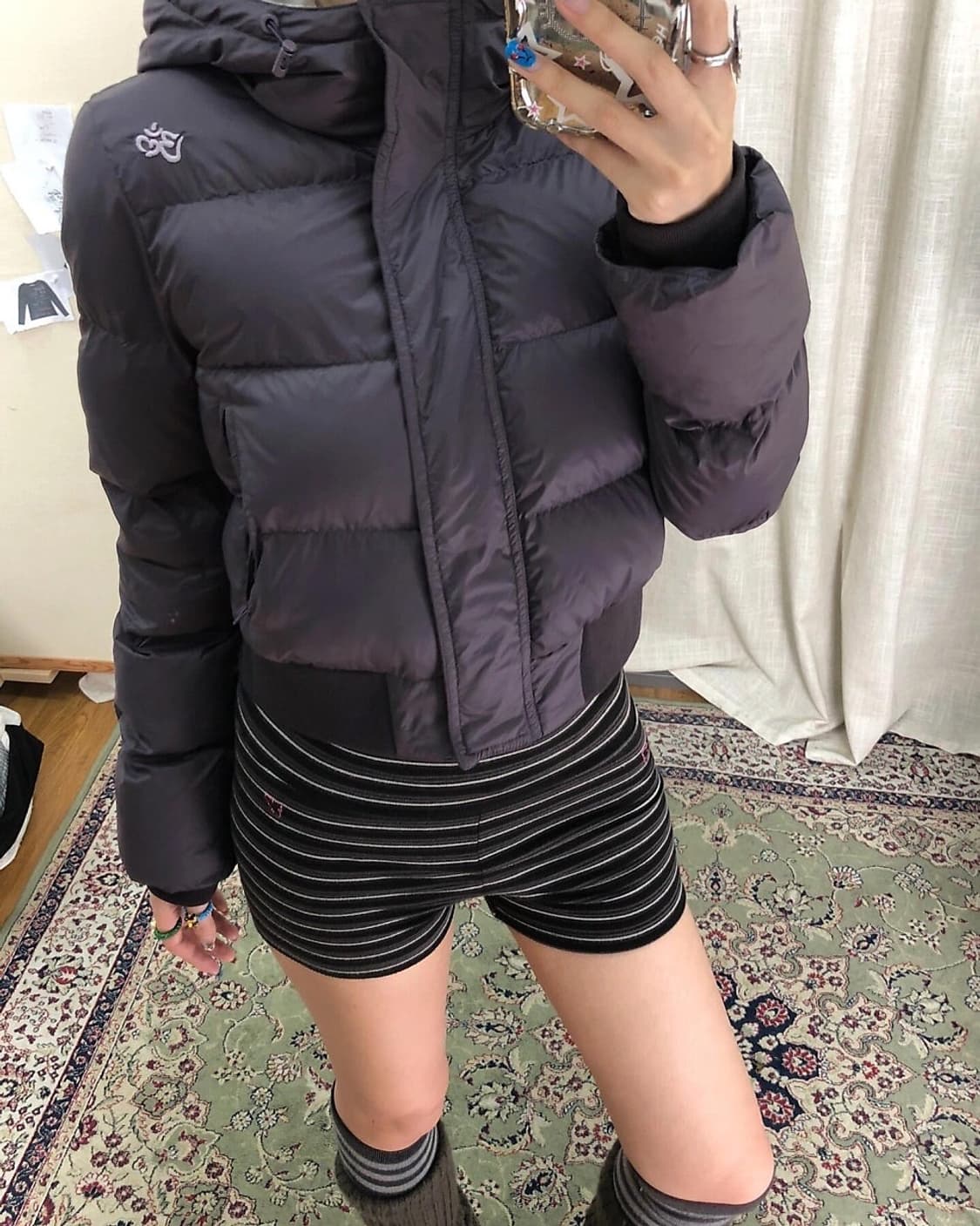 아치하라 achihara 코튼 숏패딩S사이즈 상품이미지4