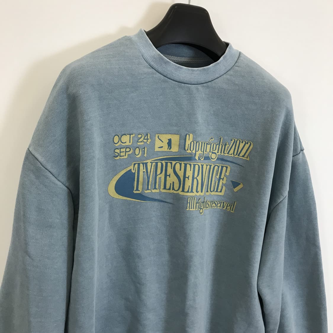 타입서비스 TYPESERVICE 피그먼트 스웻셔츠 [OS] 상품이미지2