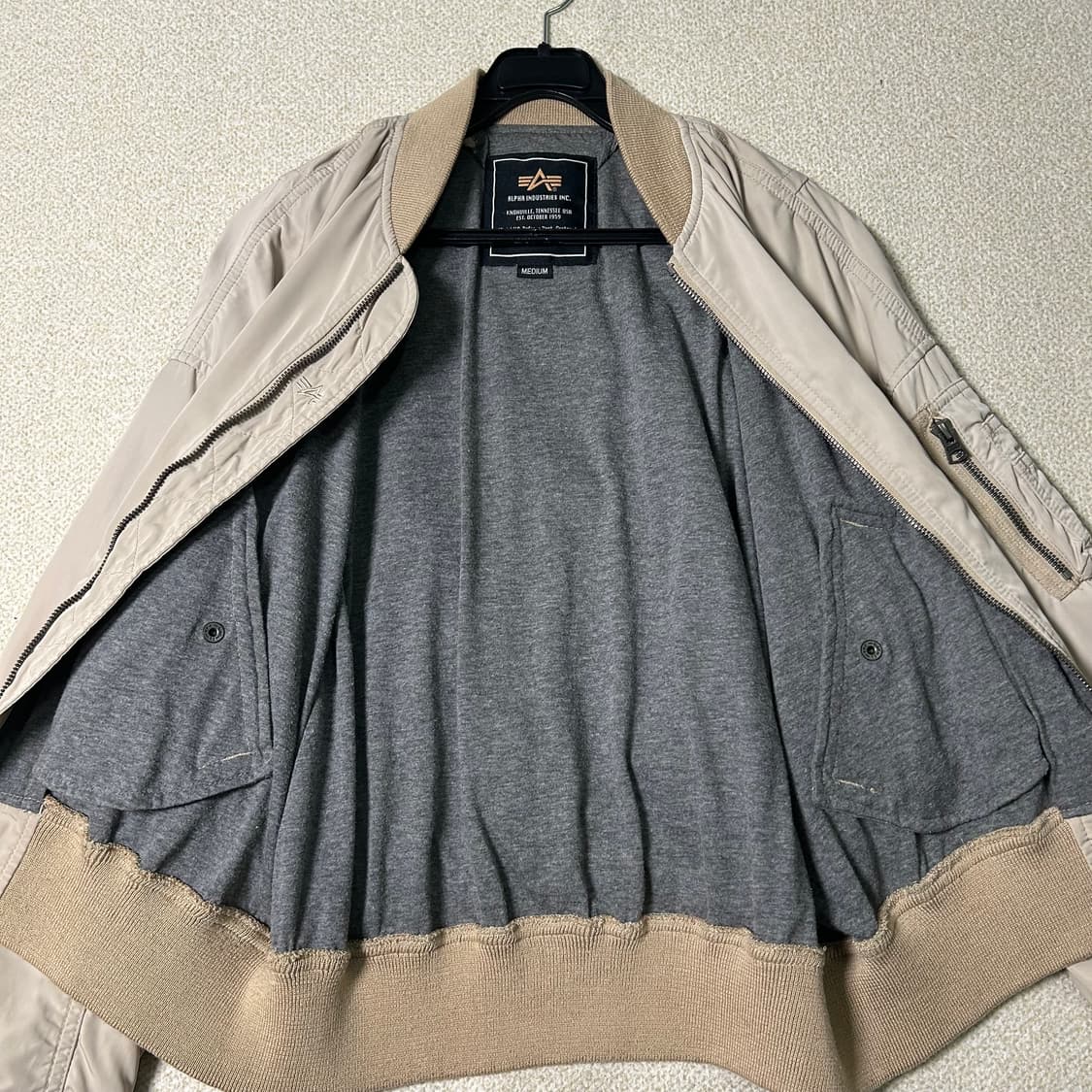 (S) 알파인더스트리 MA-1 항공점퍼  상품이미지7