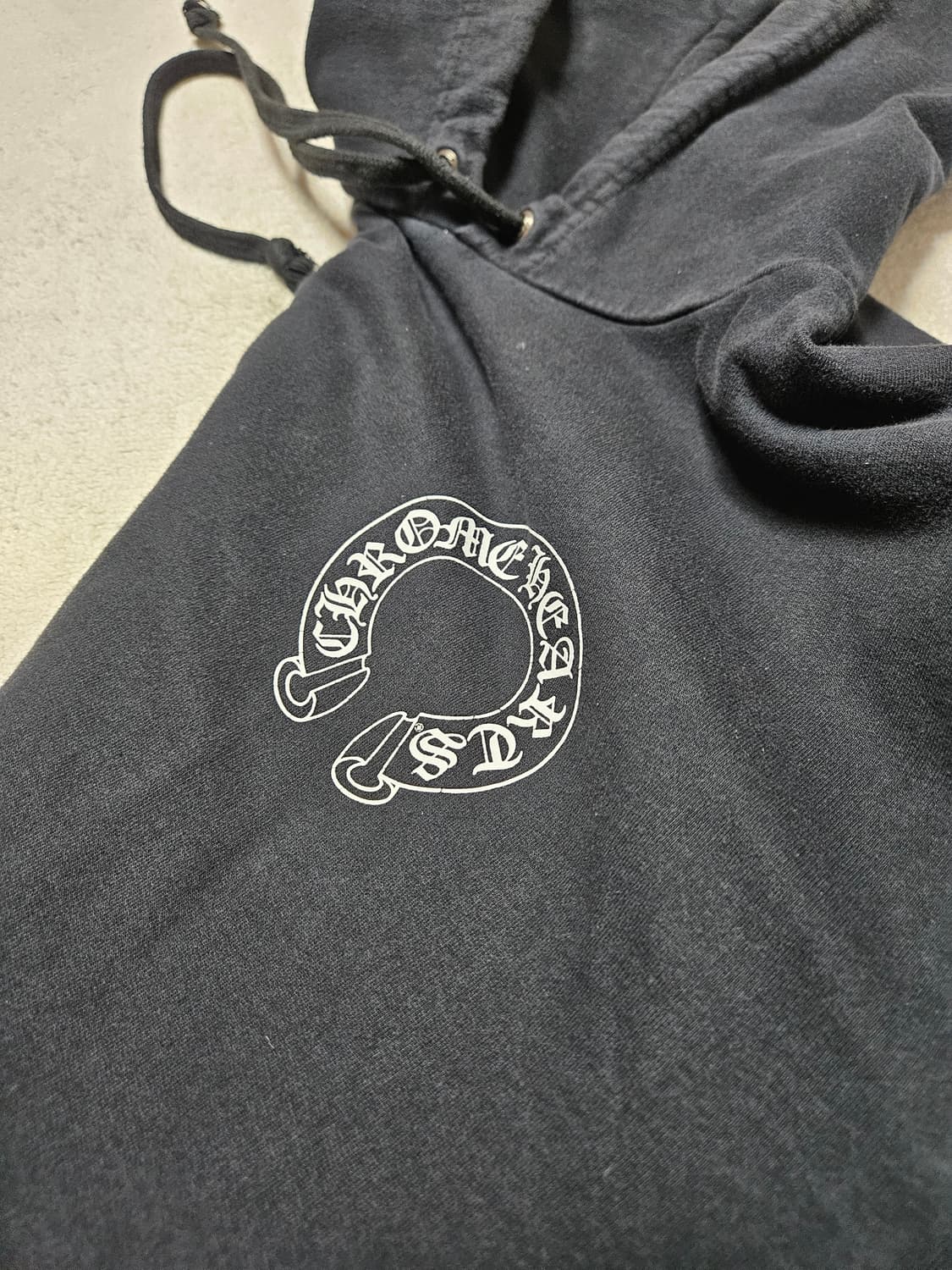 [XXL] 크롬하츠 홀스슈 플로랄 퍽유 후드티 상품이미지6