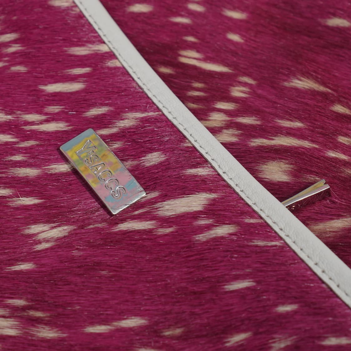 요지야마모토 Ysaccs 포니 헤어 레더 백 상품이미지5