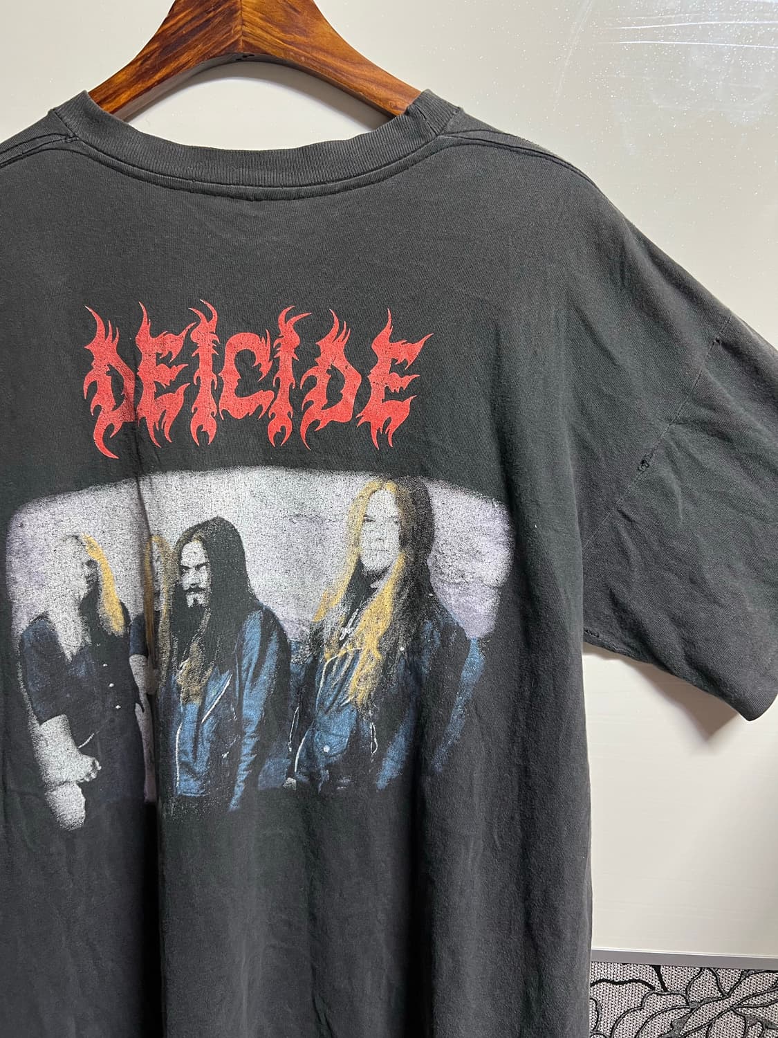 빈티지 1995 Deicide 디어사이드 밴드 티셔츠 상품이미지9