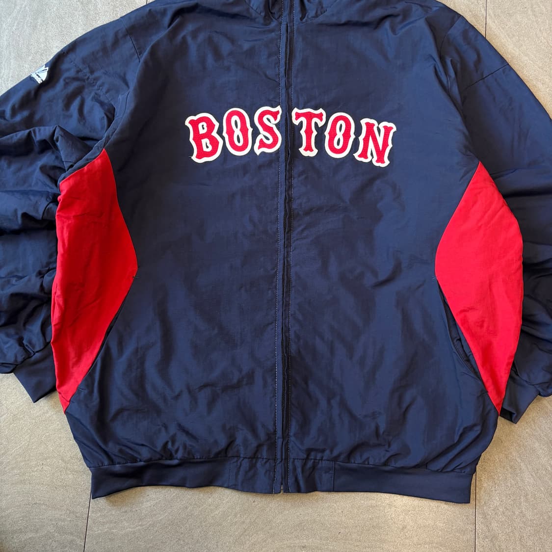 마제스틱 정품 보스턴 네이비 자켓 상품이미지4