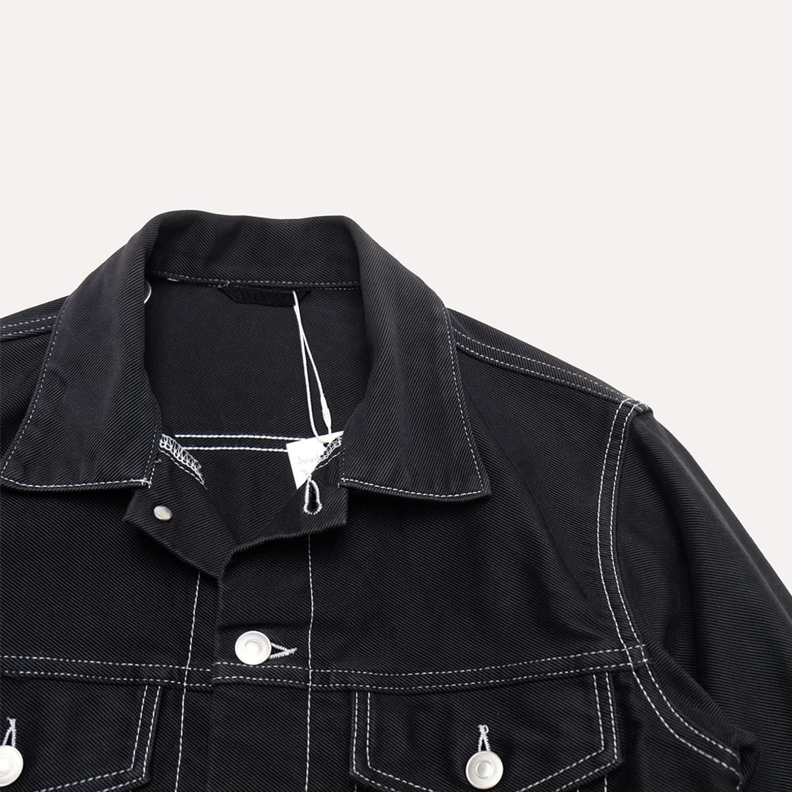black denim 3rd trucker 상품이미지2