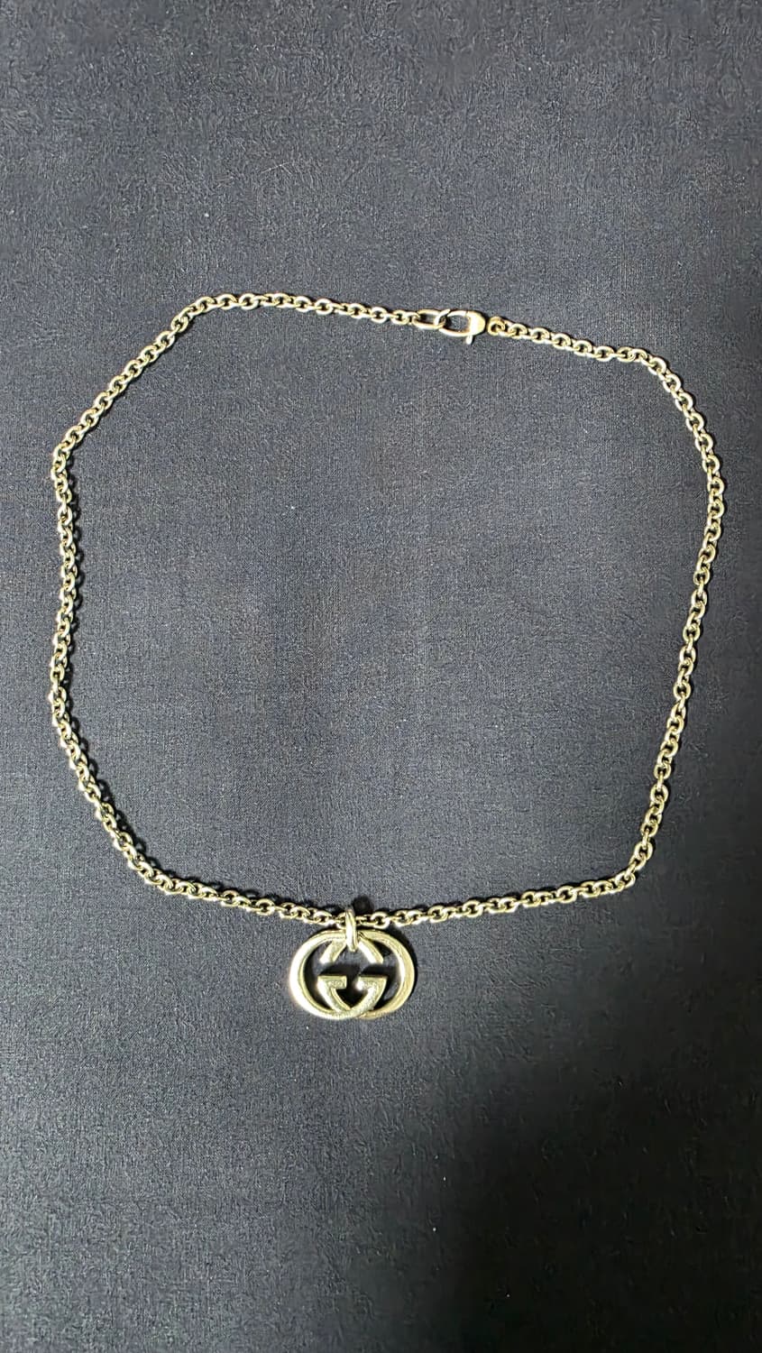 구찌 인터로킹 목걸이 (실버 925) 상품이미지2