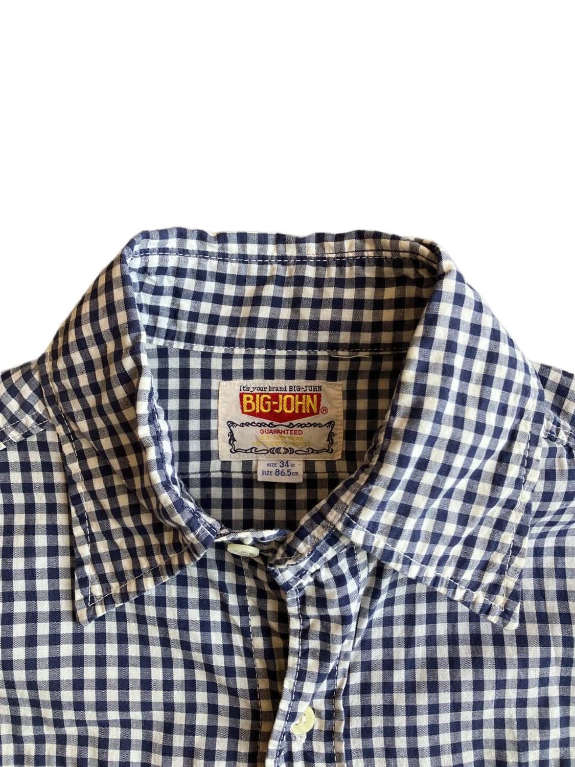 Big john check shirts 상품이미지4