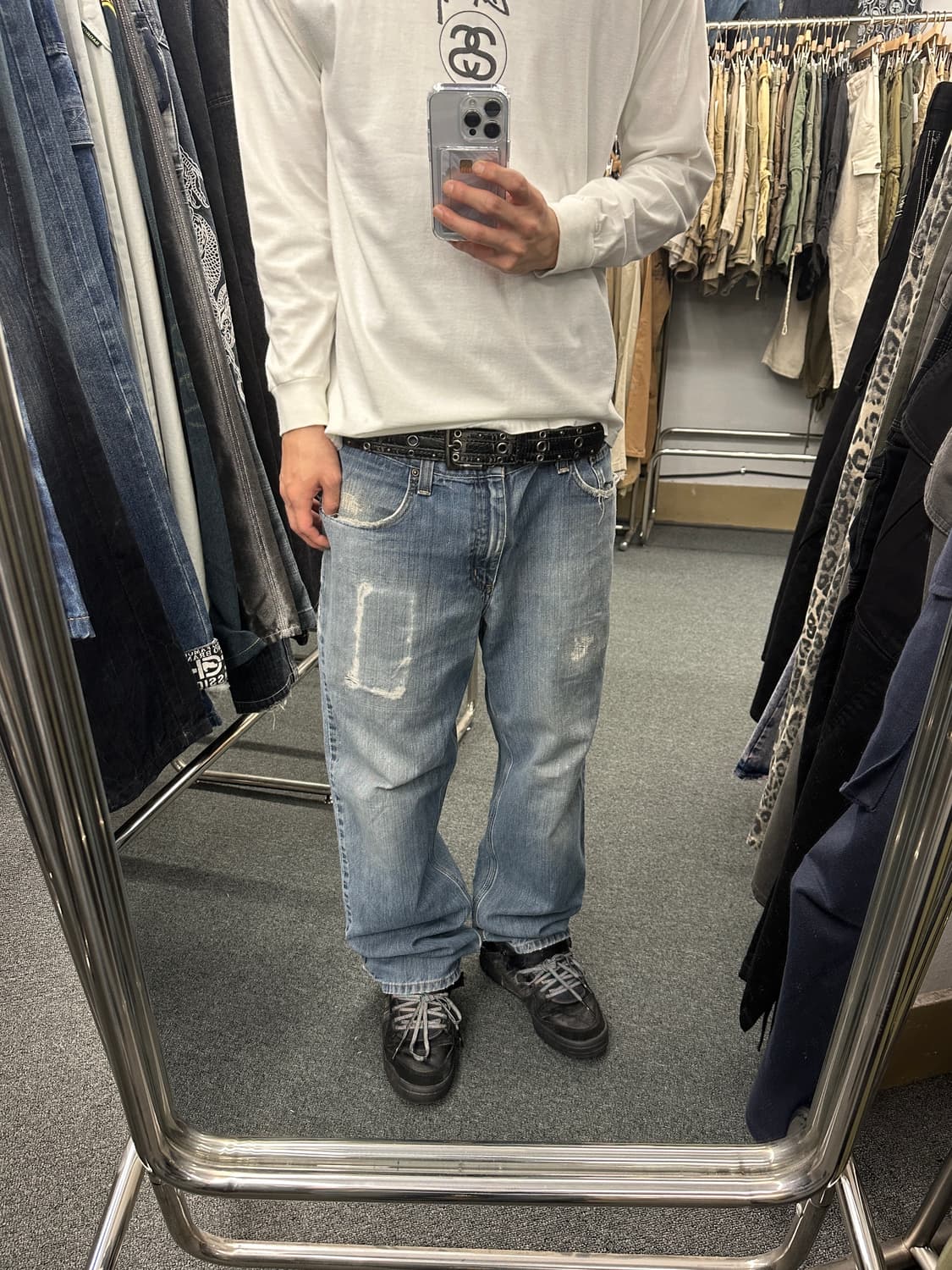 34) 칼하트 Relaxed Fit 빈티지 데님팬츠 상품이미지2