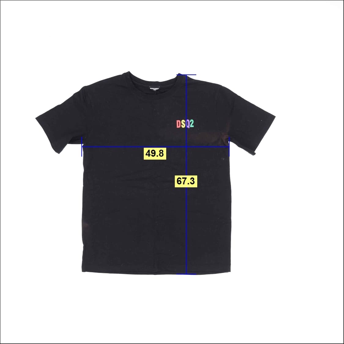 XL 디스퀘어드2 반팔 티셔츠 0413M 상품이미지6