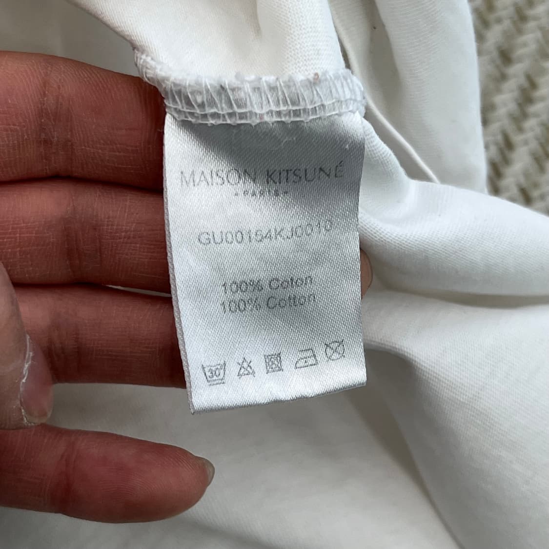 메종키츠네 폭스 로고 반팔티 r3265 상품이미지7