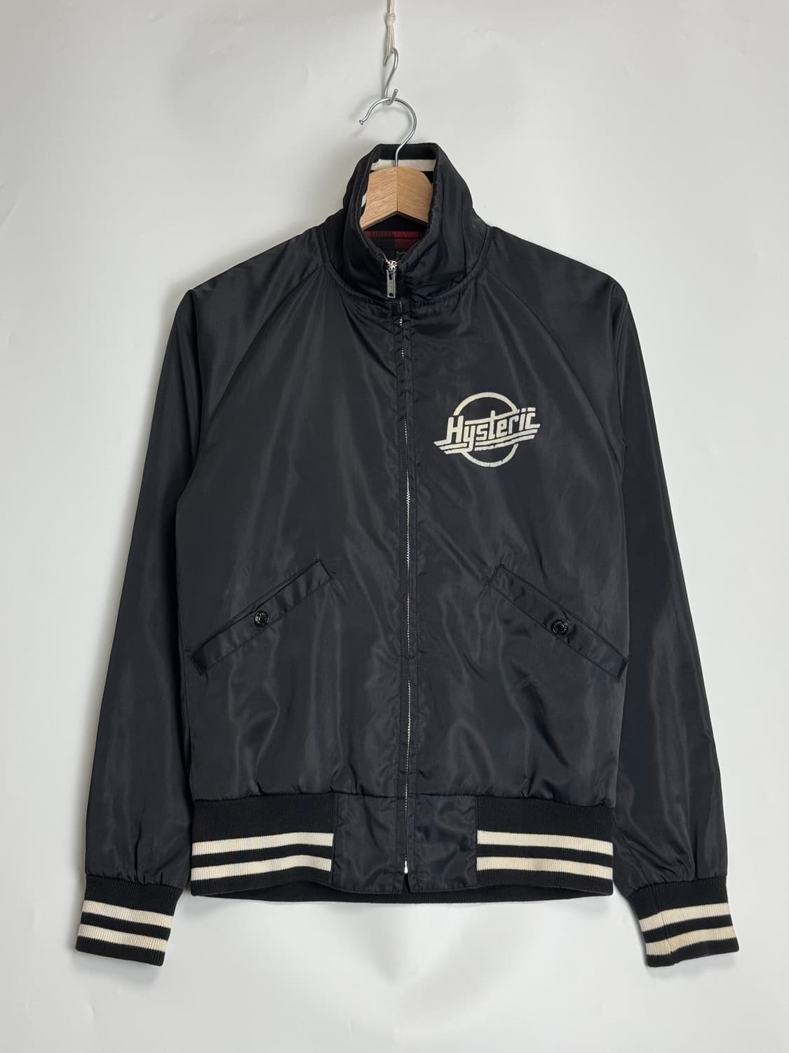 00‘S 히스테릭 글래머 빈티지 트랙자켓 바람막이 블랙 S 상품이미지1