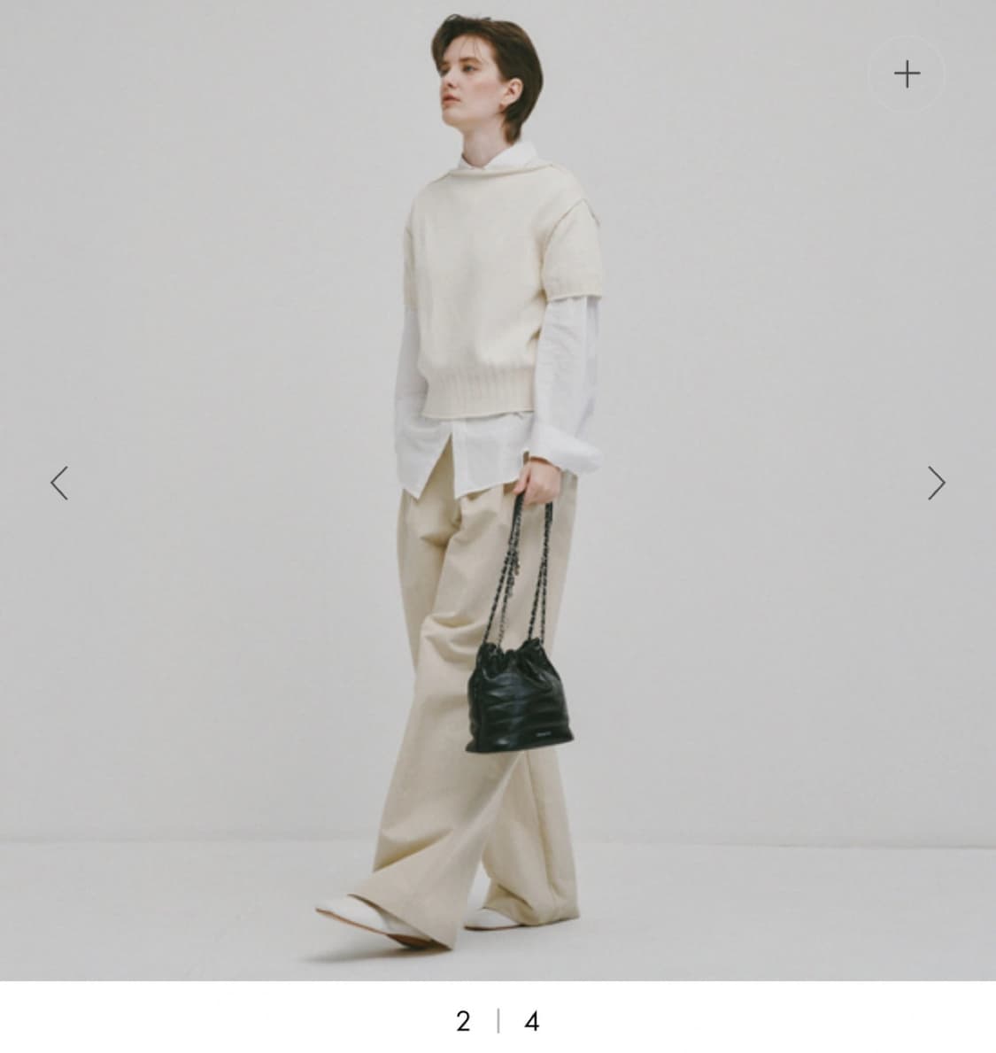 루이까또즈 아일린 크로스백 블랙 색상 상품이미지3