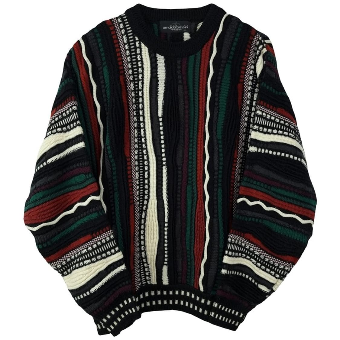 [빈티지] 에스닉 패턴 3D 케이블 루즈핏 니트 M19875 상품이미지2