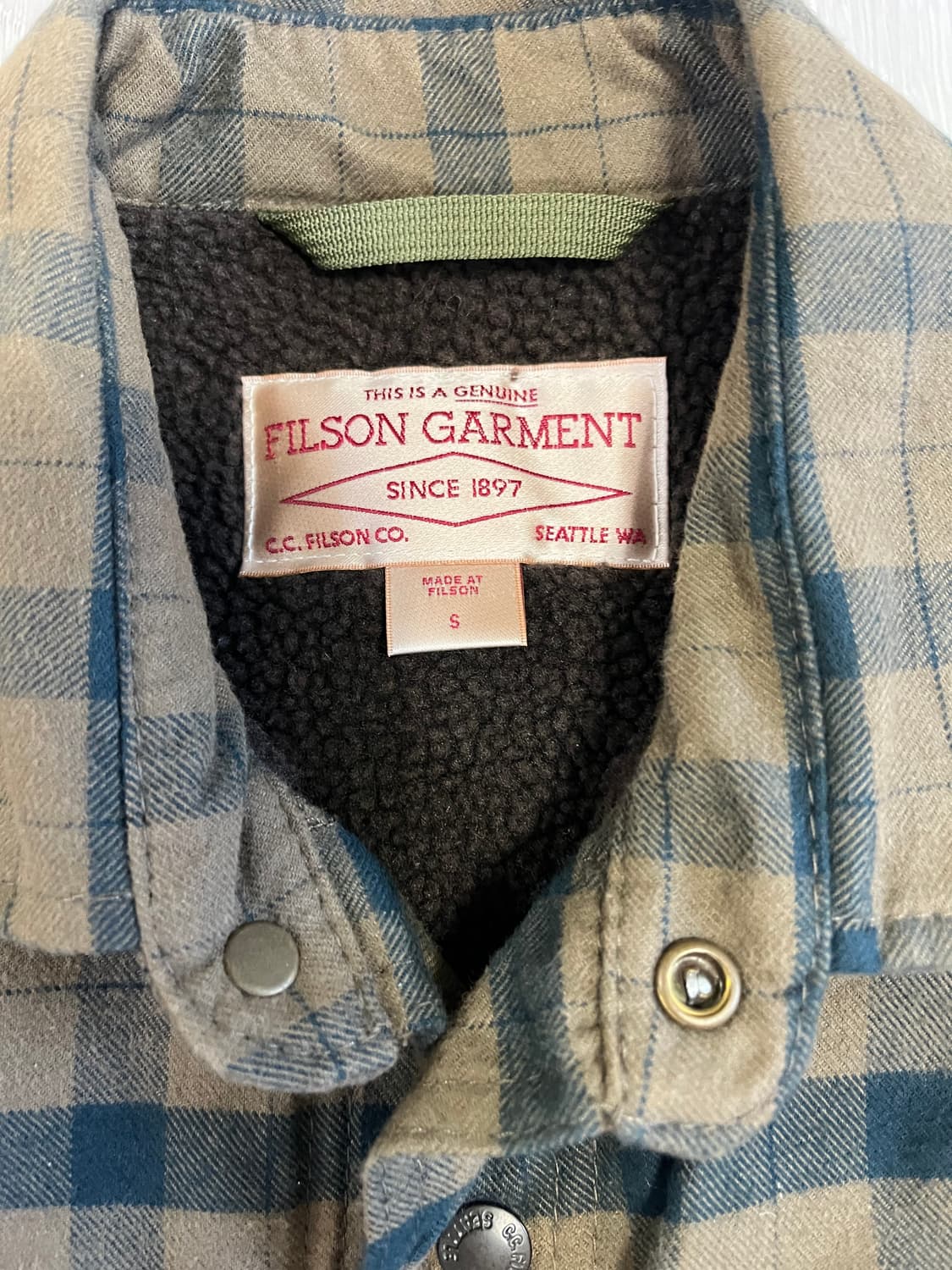 필슨 알래스칸 가이드 셔츠점퍼 S(M-L) 상품이미지2