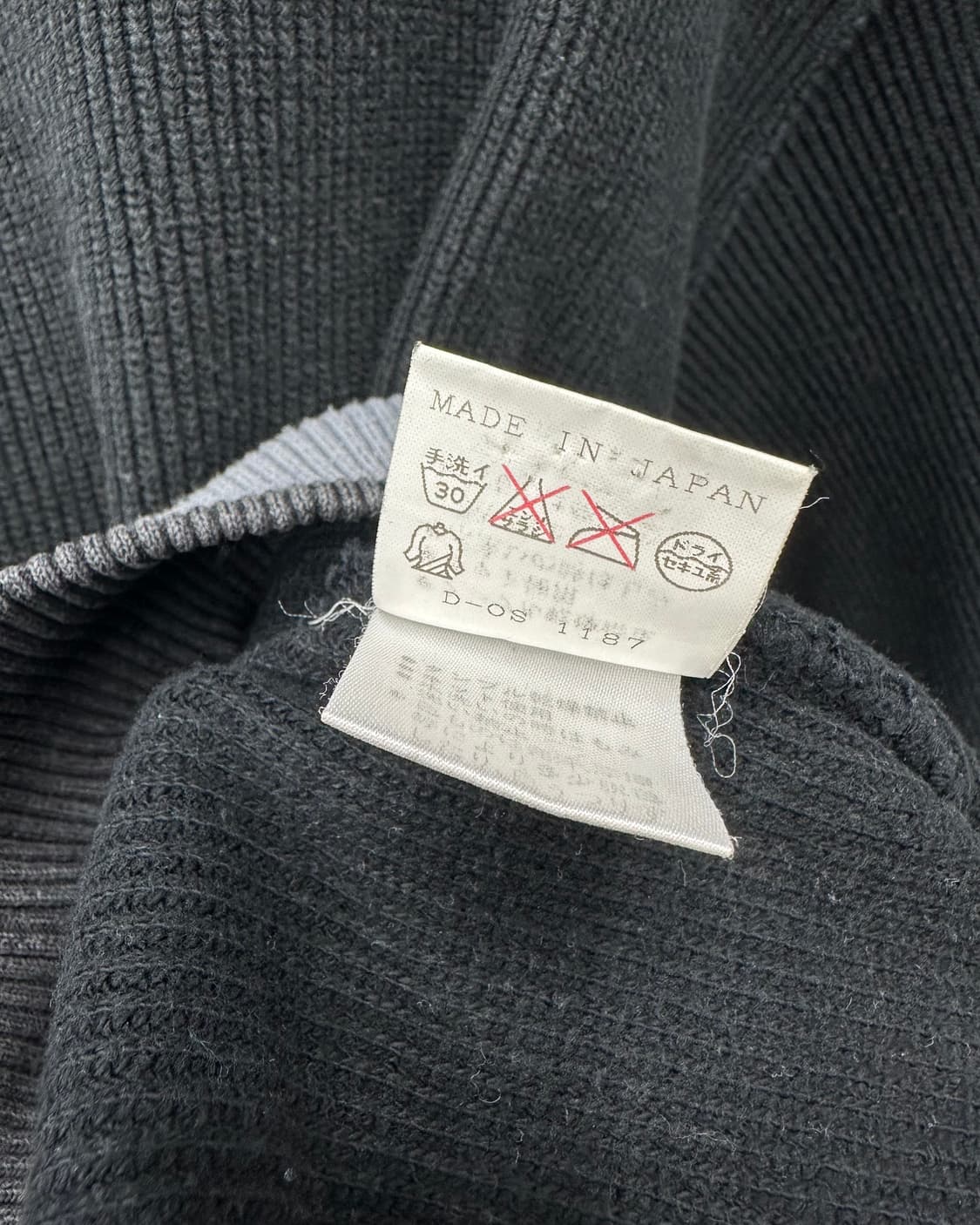 (M)90'S KENZO 골지 맨투맨-M1179 상품이미지5