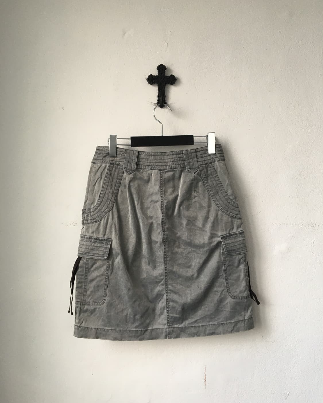 Silver mood cago skirt 상품이미지2