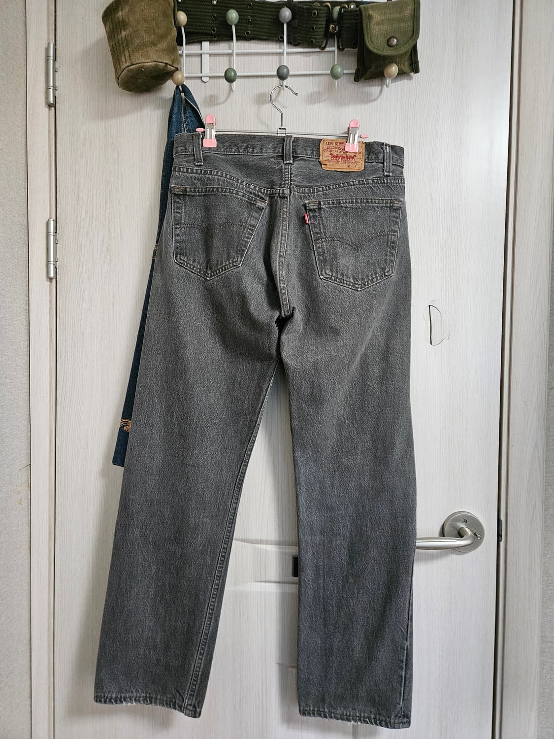 80s levi's 501 32x30 리바이스 블랙진 흑청진 상품이미지2