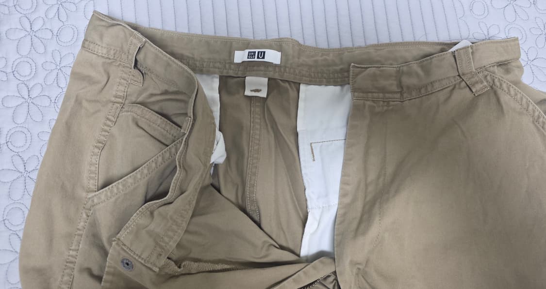 유니클로U 와이드 치노팬츠 상품이미지2