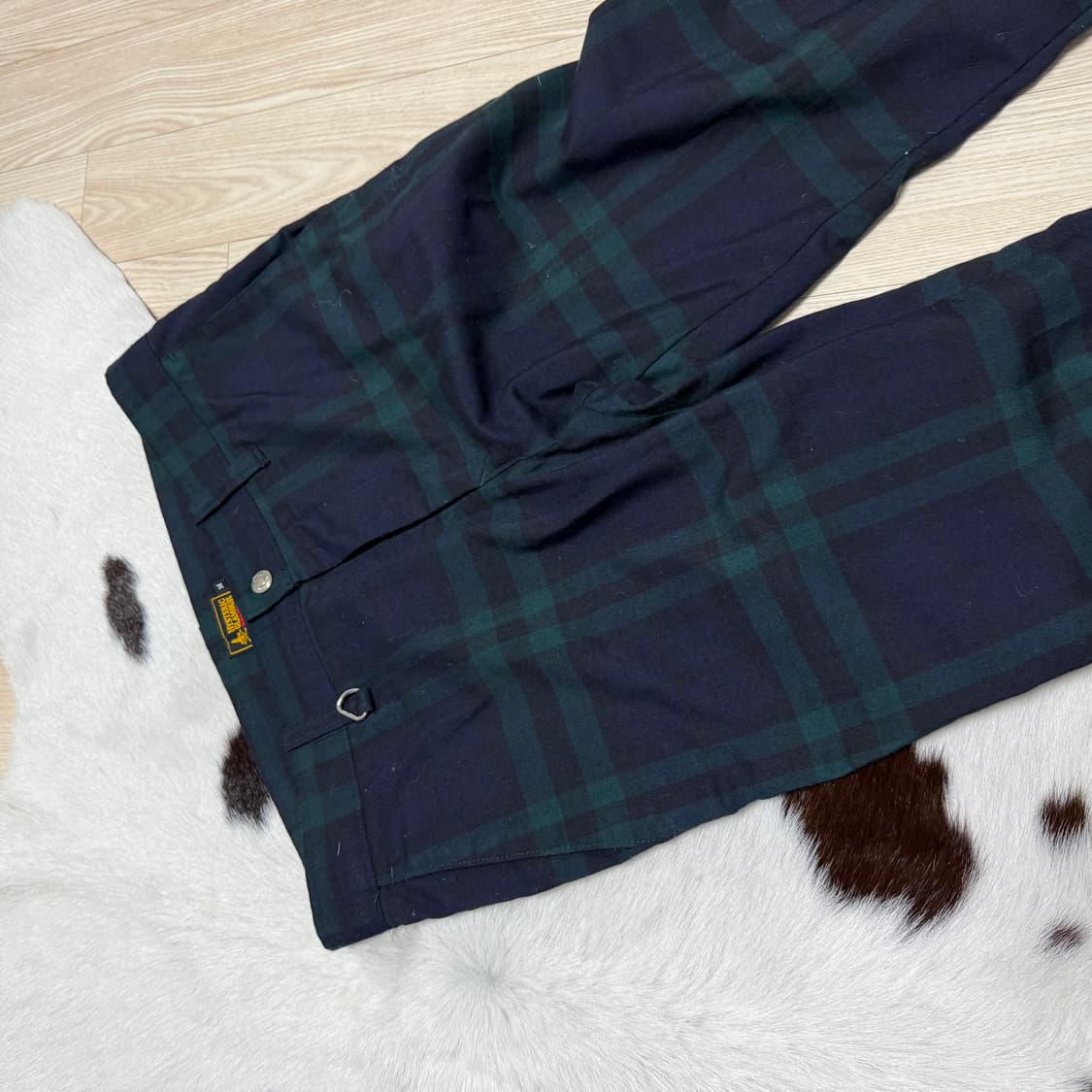 히스테릭글래머 체크 지퍼디테일 팬츠 상품이미지2