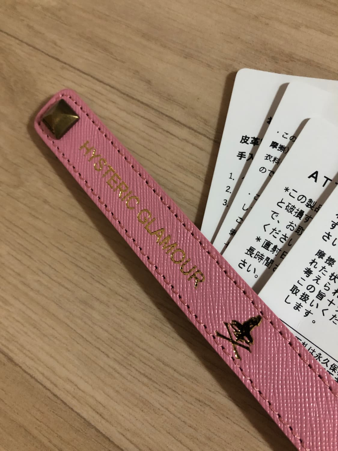 히스테릭글래머 레더 스컬 키체인 키링 상품이미지2