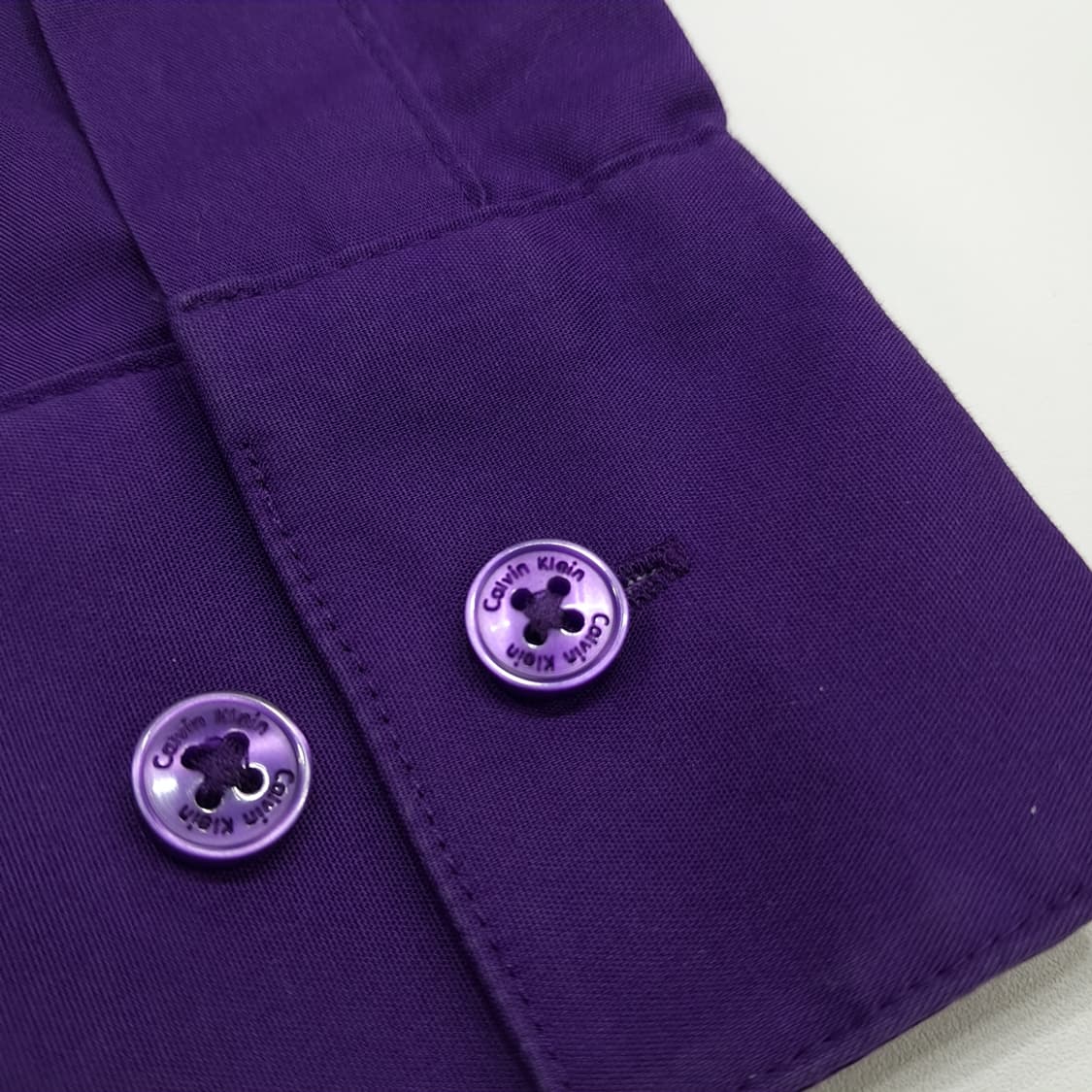 CN778 XL 캘빈클라인 CK 퍼플 긴팔 셔츠 남방 상품이미지9