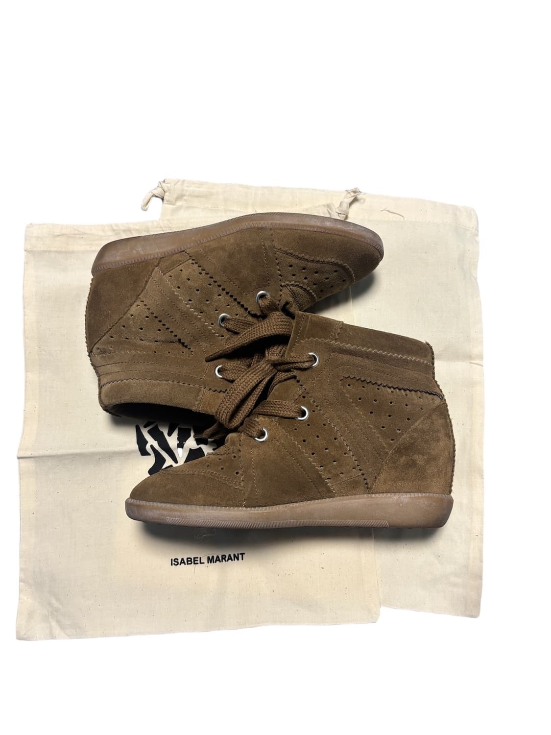 Isabel Marant Bobby High-Top Sneakers 상품이미지4