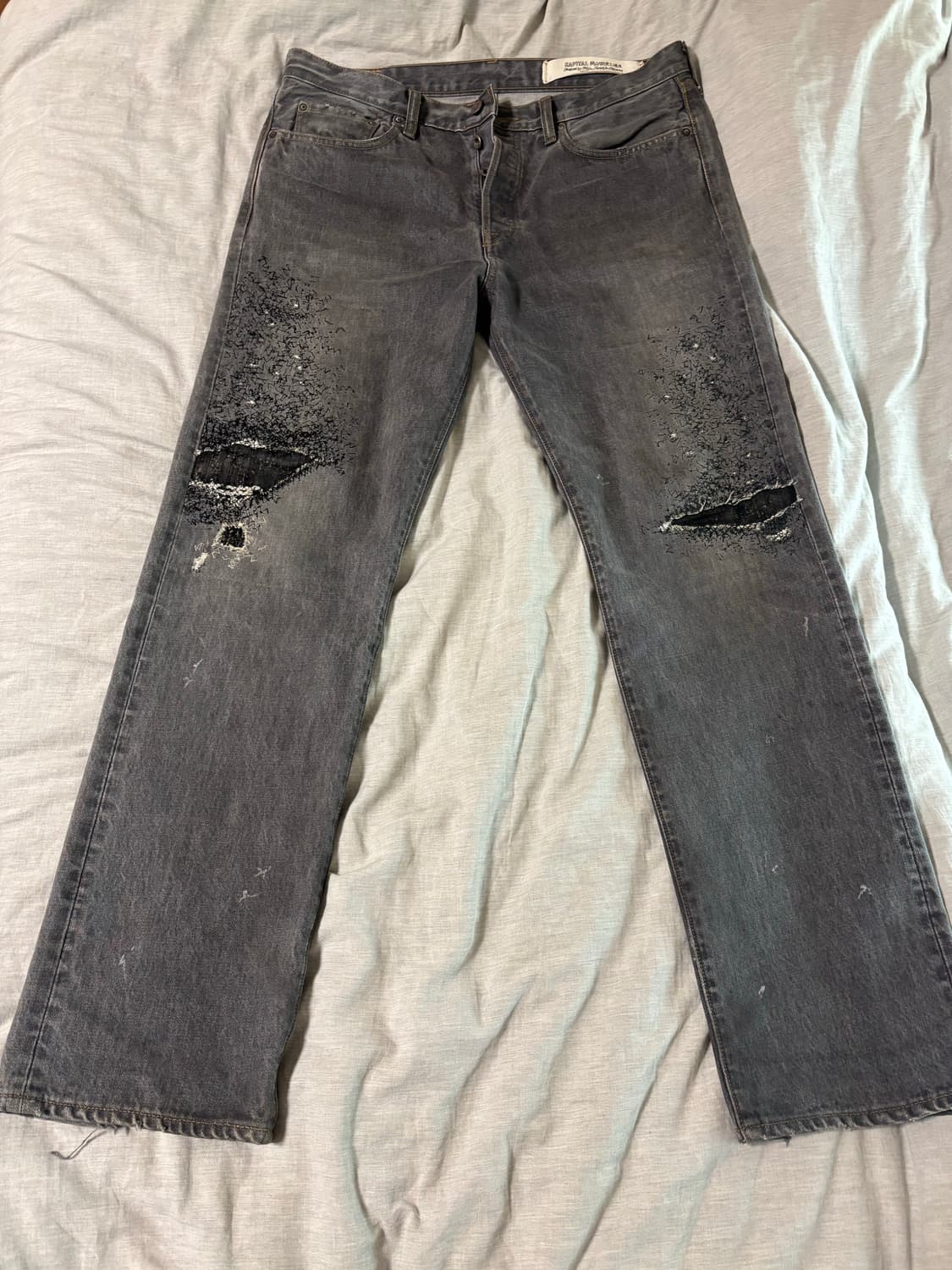 [36] 캐피탈 몽키 시스코 블랙 데님 상품이미지1