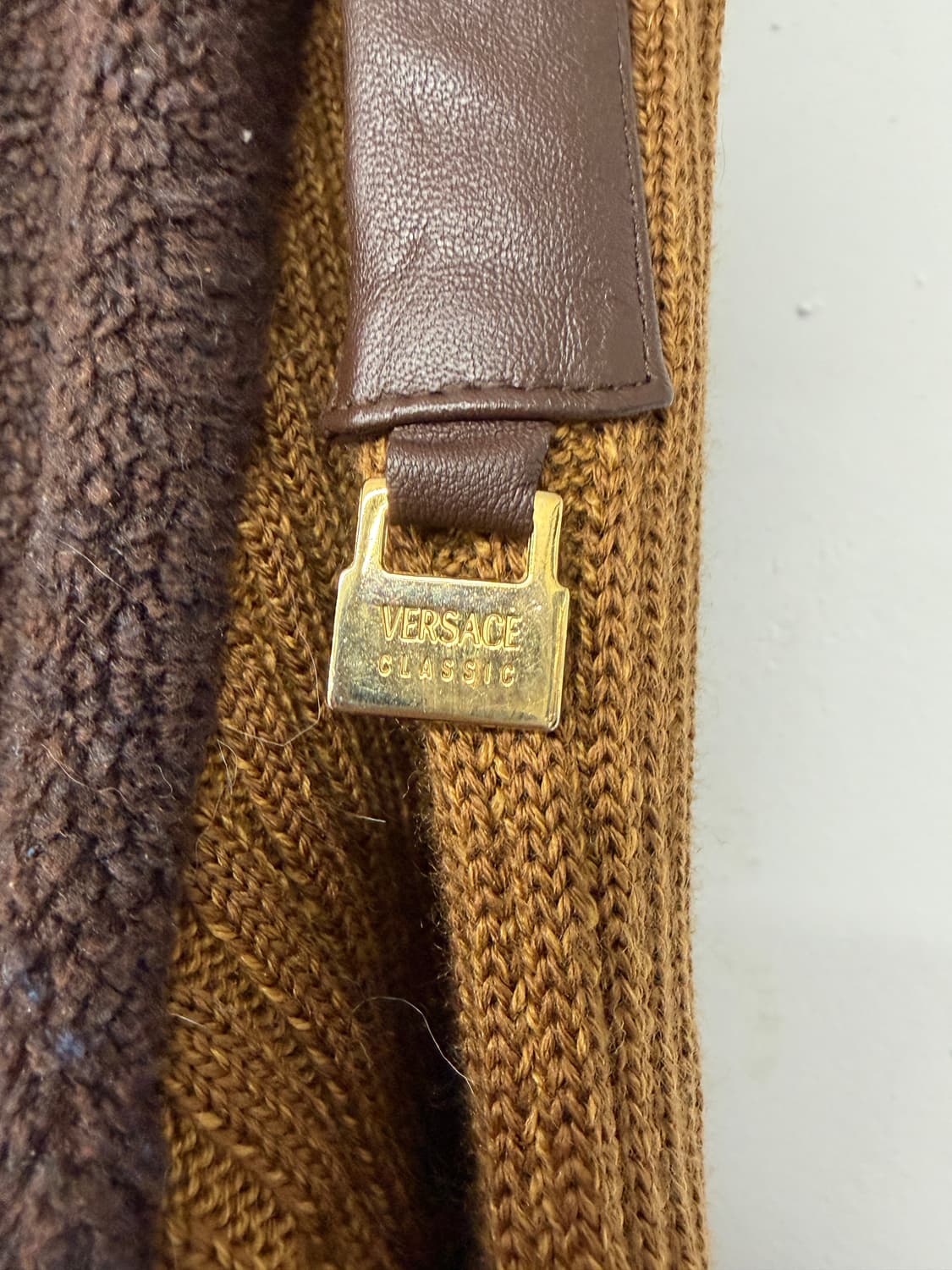 베르사체 클래식 패널 니트  상품이미지5