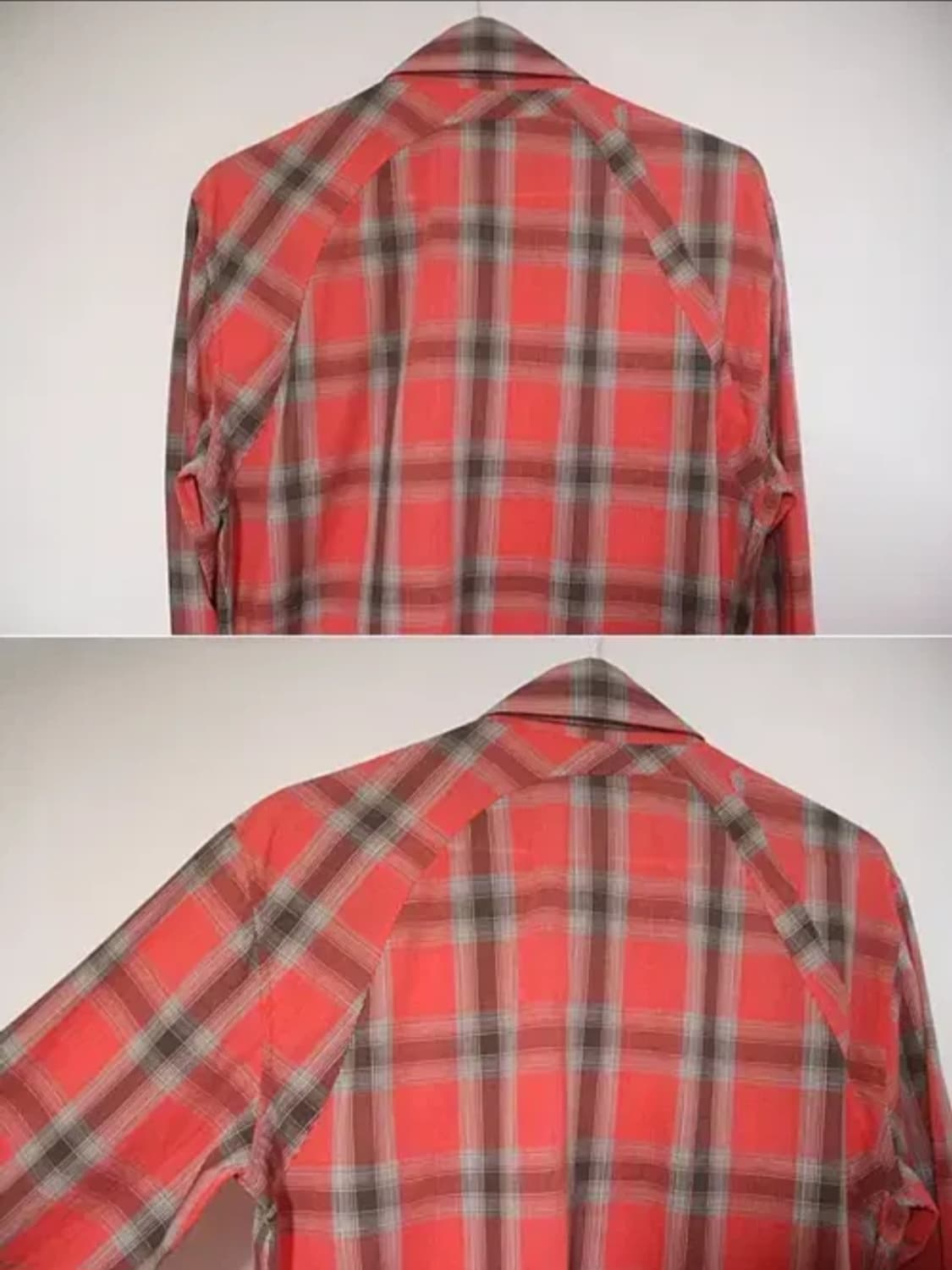 알렉산더맥퀸 핑크 체크 셔츠 상품이미지4