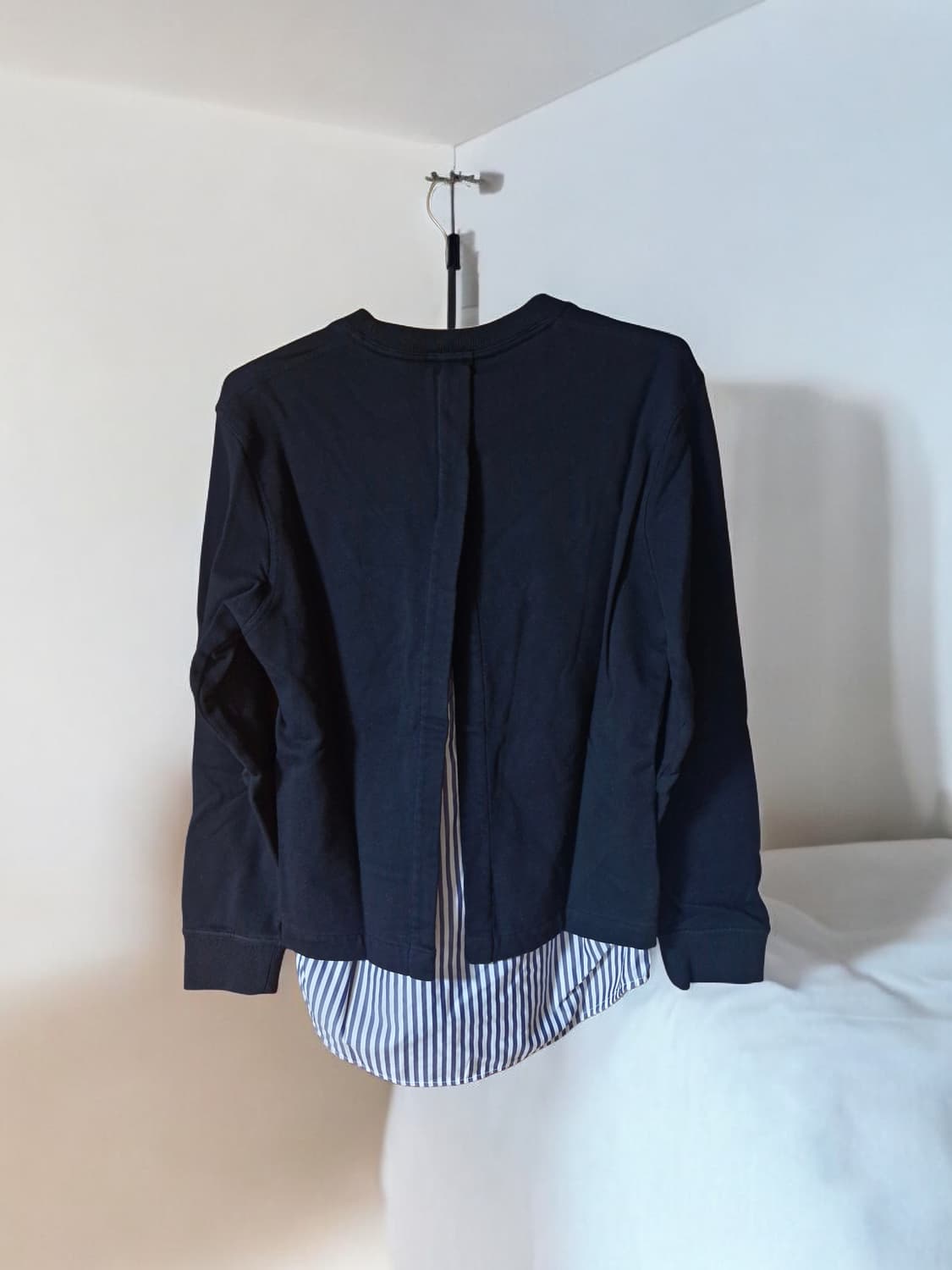 솔리드 옴므 셔츠 레이어드 맨투맨 48사이즈 상품이미지2