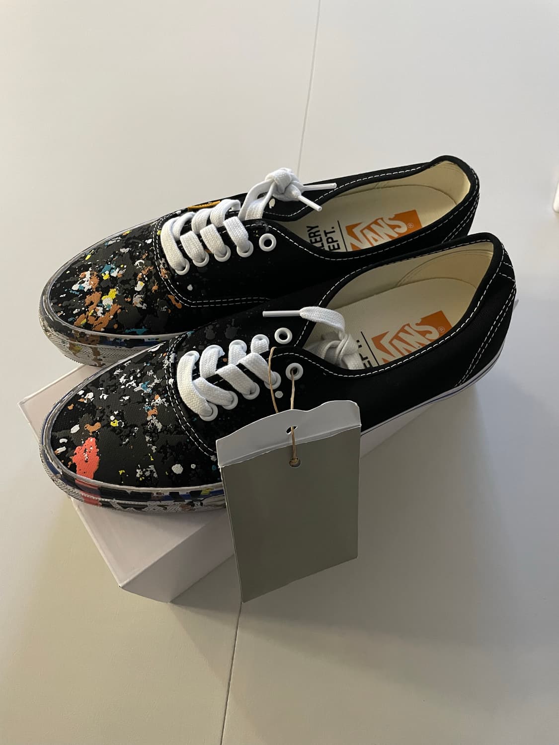 [260] 반스x갤러리디파트먼트 페인트블랙 상품이미지1