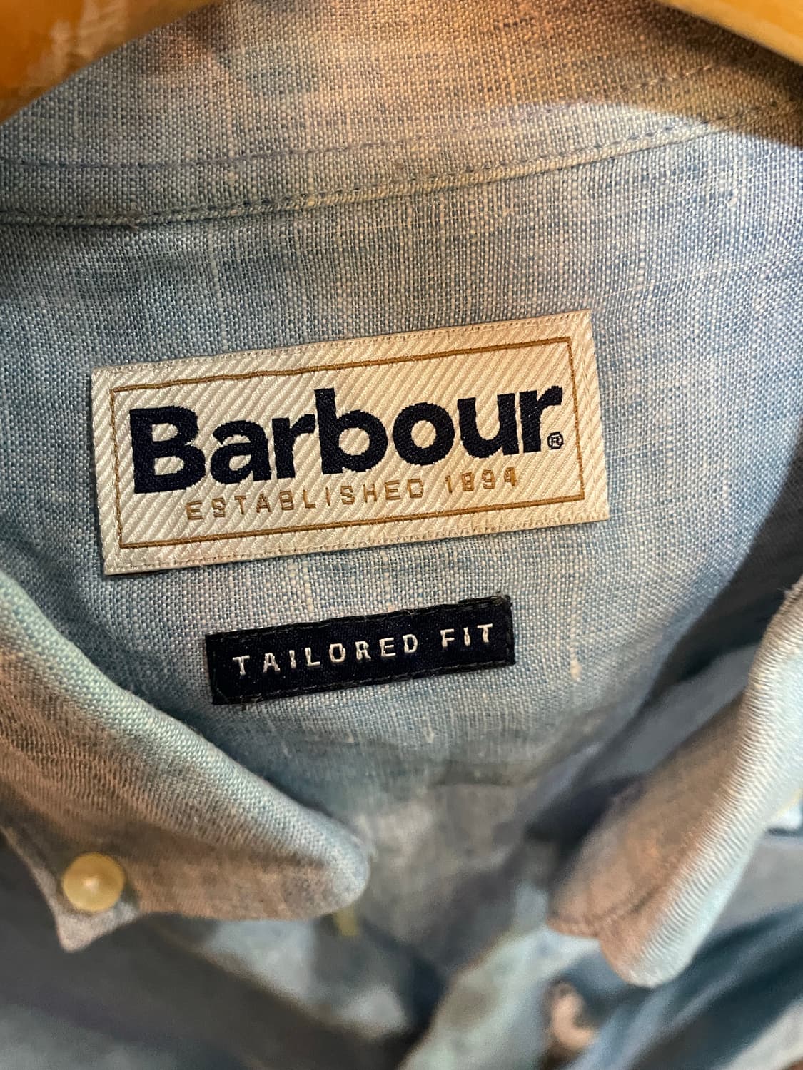 Barbour 연청 셔츠 상품이미지3