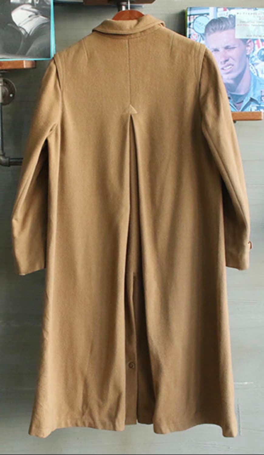 빈티지 버버리 로덴 울 슈팅 코트  상품이미지3