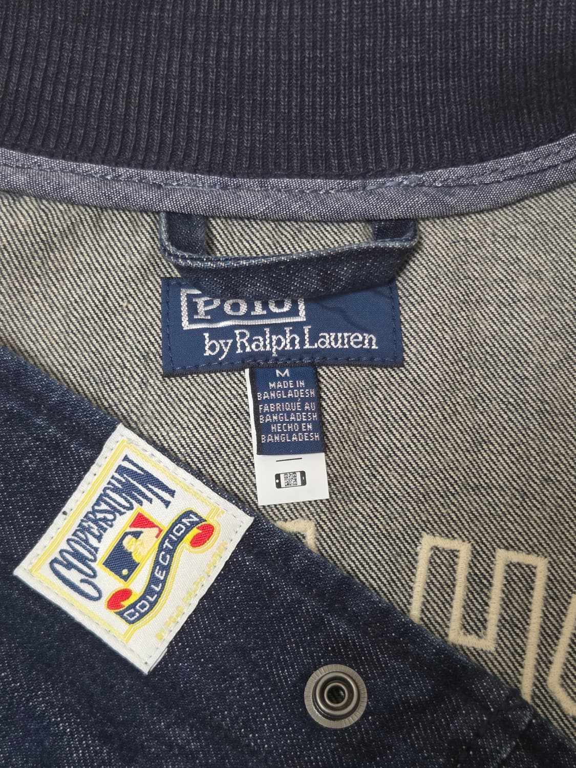 [새상품]폴로 랄프로렌 양키스 데님 바시티 자켓 상품이미지3