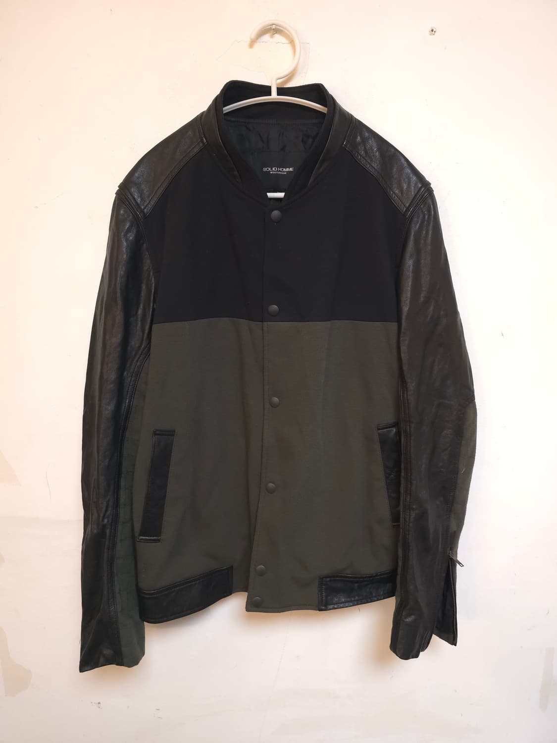 솔리드 옴므 우영미 가죽 자켓 110 (슬림) 상품이미지1