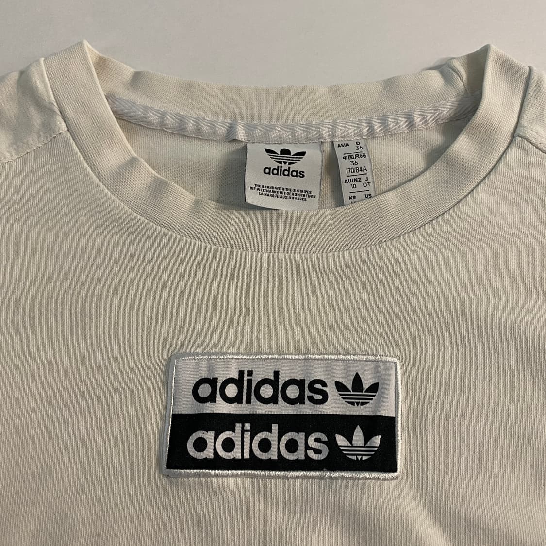 -Adidas Crop & bra top Custom 상품이미지6