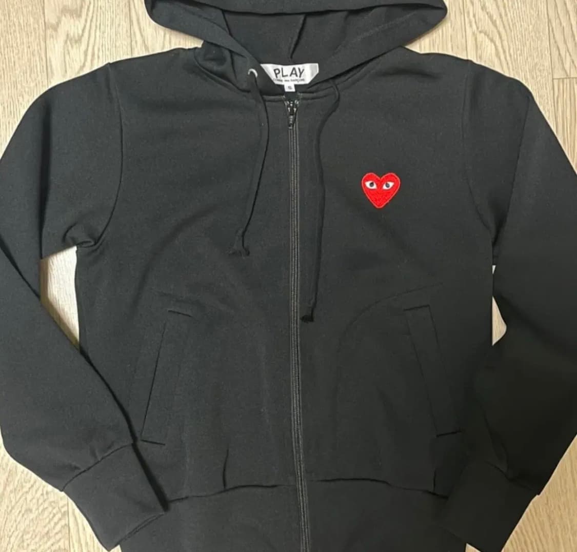 꼼데가르송 후드집업 s 상품이미지1