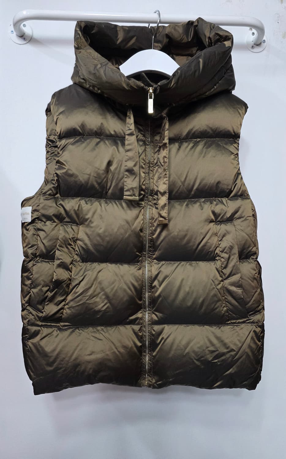 에스 막스마라 덕다운 후드 패딩 베스트 상품이미지1