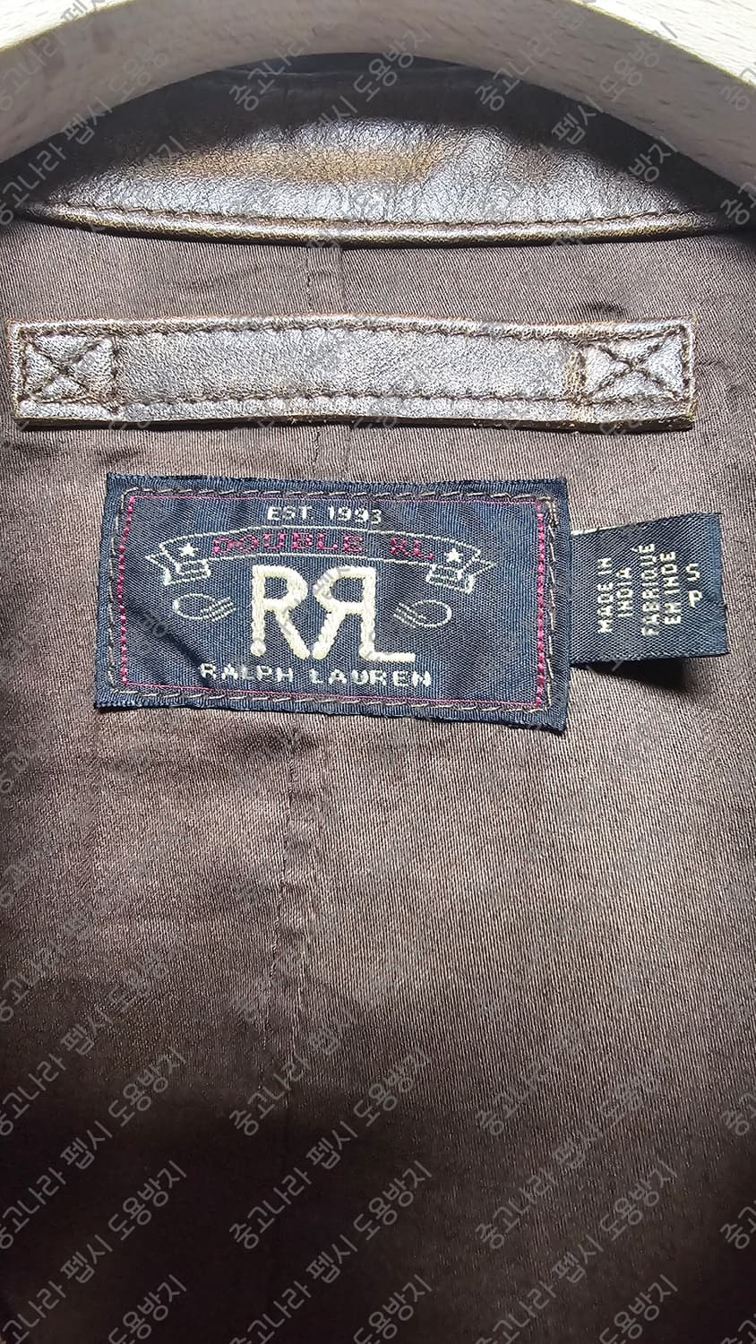 오늘만 특별할인! 더블알엘 RRL 레더 카코트 파격처분 상품이미지3