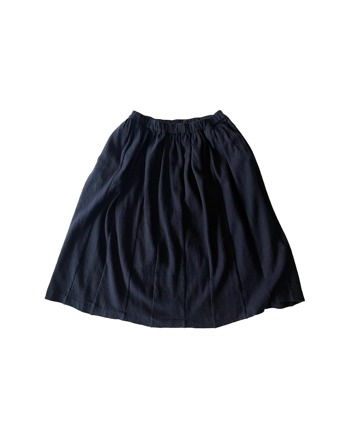 COMME DES GARCONS navy wool skirt 상품이미지5
