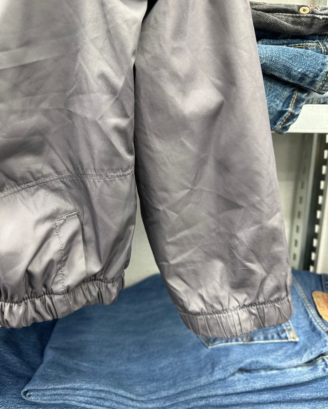 (WOMEN)나이키 크롭 바람막이-M1857 상품이미지5